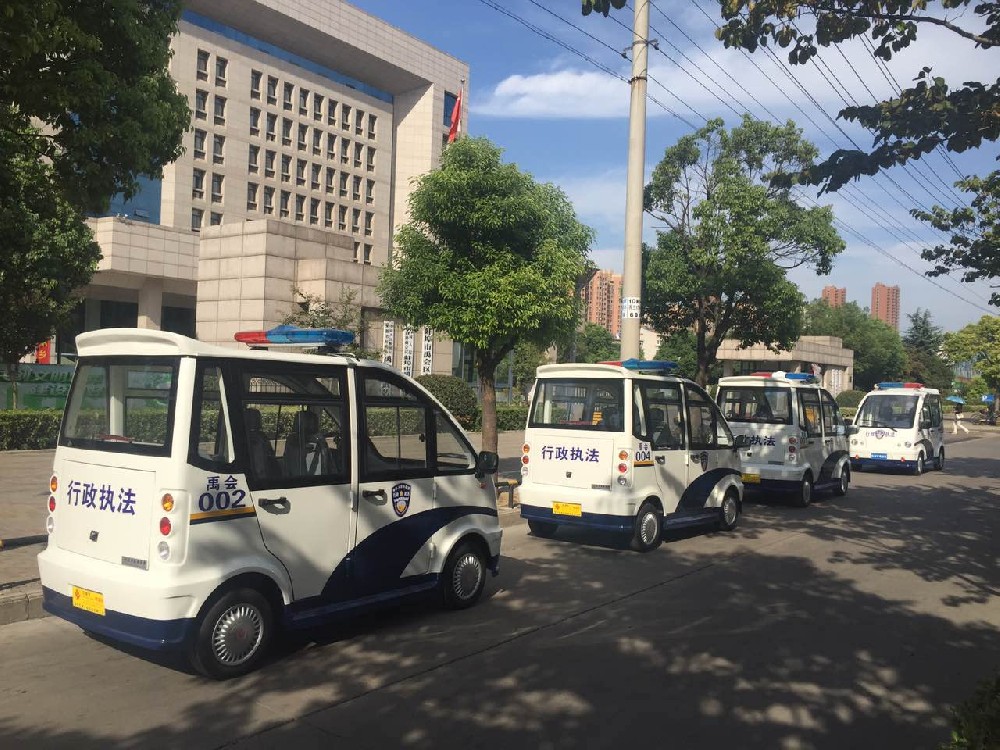 蚌埠禹會人民政府電動巡邏車成功交車